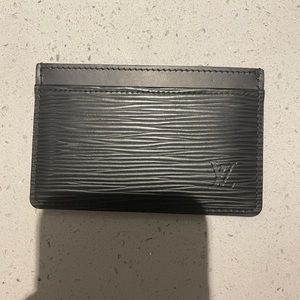 Louis Vuitton Card Holder in Epi Leather
